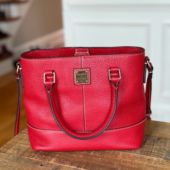 Dooney & Bourke Handbags - Dooney & Bourke Red Crossbody Bag